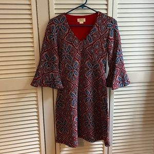 Maeve Magenta Flower Dress